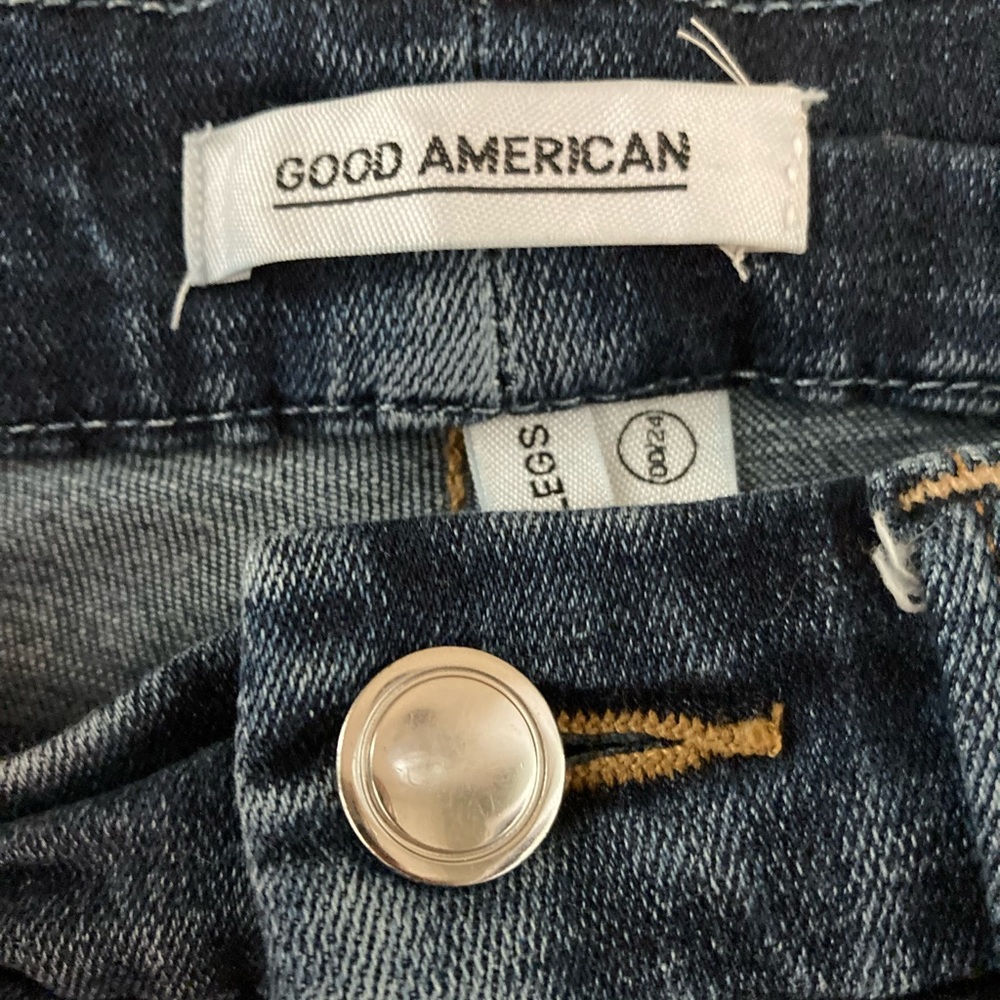 Good American Good Legs Skinny Jeans size 00/24 - Picture 4 of 16